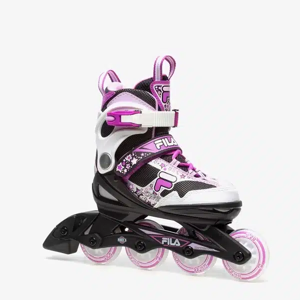 Fila J-One Skates Junior - - Wit - Magenta (verstelbaar) - Topshop Bladel