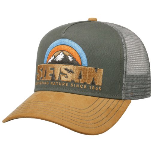 Stetson Exploring Nature Trucker Pet groen