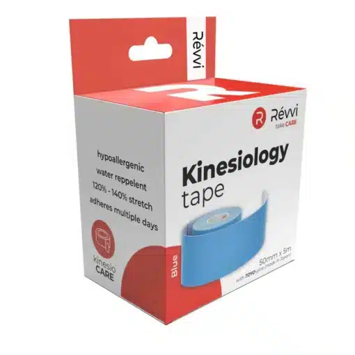 Révvi Kinesiologie Tape (blauw) - 50mm x 5mtr