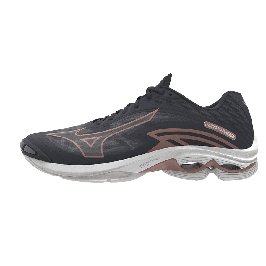 Onveilig Uitschakelen Handvol Mizuno Wave Lightning Z7 Dames - Grijs - Roze - Wit - Topshop Bladel