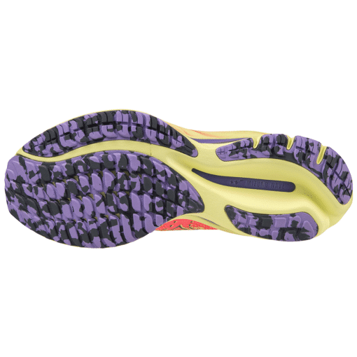 Mizuno Wave Rider 27 - Dames - Roze - Geel - Paars - Afbeelding 2