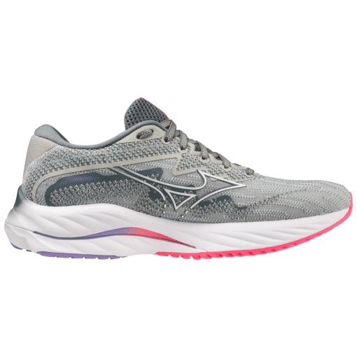 Mizuno Wave Rider 27 - Dames - Grijs - Roze - Paars - Afbeelding 3
