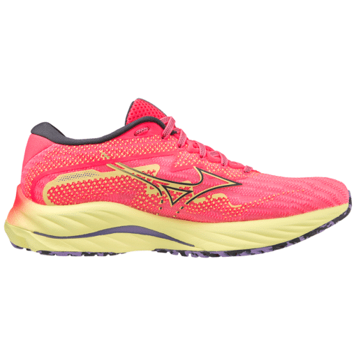 Mizuno Wave Rider 27 - Dames - Roze - Geel - Paars - Afbeelding 3