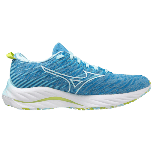 Mizuno Wave Rider 26 Roxy - Dames - Lichtblauw - Donkerblauw - Wit - Groen - Afbeelding 5