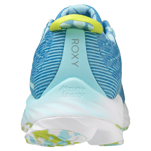 Mizuno Wave Rider 26 Roxy - Dames - Lichtblauw - Donkerblauw - Wit - Groen - Afbeelding 7