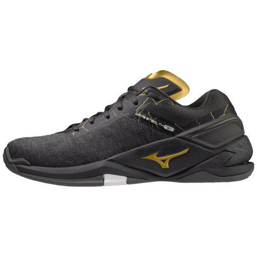 Mizuno Wave Stealth Neo - Heren - Zwart - Goud