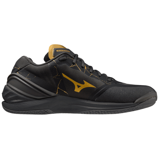 Mizuno Wave Stealth Neo - Heren - Zwart - Goud - Afbeelding 3