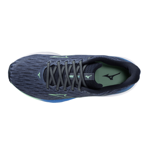 Mizuno Wave Rider 28 - Heren - Blauw - Groen - Wit - Afbeelding 4