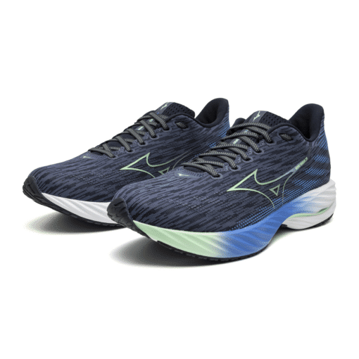 Mizuno Wave Rider 28 - Heren - Blauw - Groen - Wit - Afbeelding 6