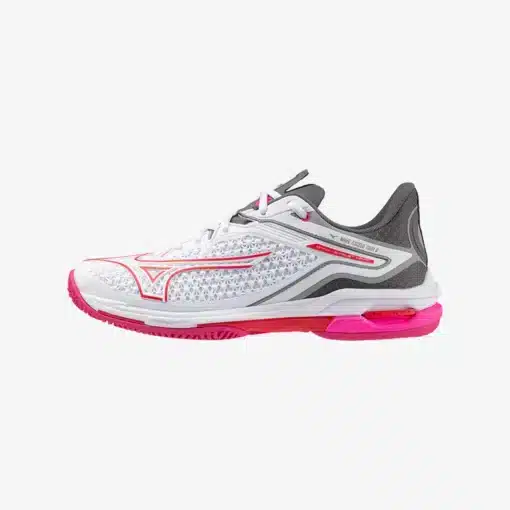 Mizuno Wave Exceed Tour 6 AC - Wit - Grijs - Roze