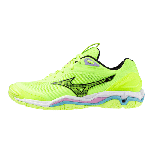 Mizuno Wave Stealth 6 - Geel - Zwart - Wit