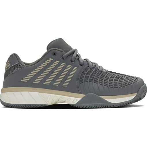 Alternative view of K-Swiss Express Light 3 Clay - Grijs - Tennisschoen