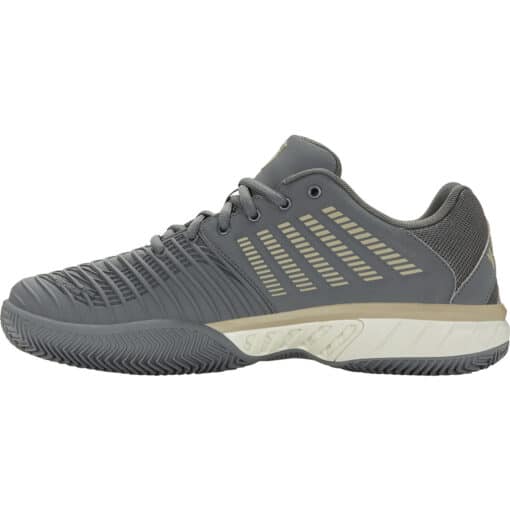 K-Swiss Express Light 3 Clay - Grijs - Tennisschoen