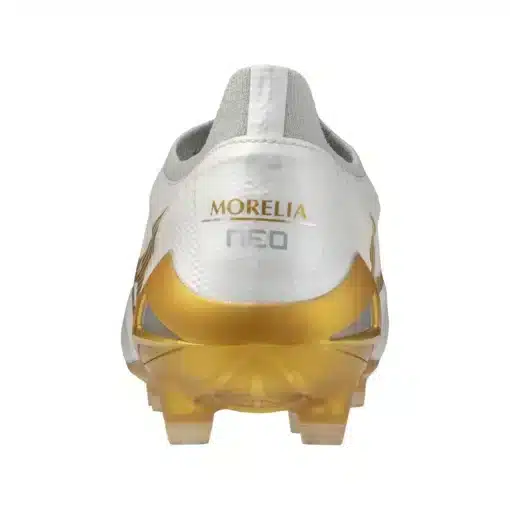 Alternative view of Mizuno Morelia Neo Iv Beta Elite Fg Voetbalschoenen Wit Goud