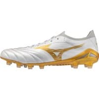 Mizuno Morelia Neo Iv Beta Elite Fg Voetbalschoenen Wit Goud