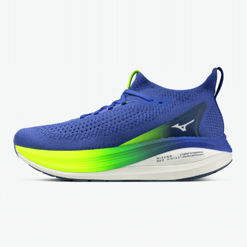 Mizuno Neo Vista 2 - Heren - Maat 42 - Blauw/Geel