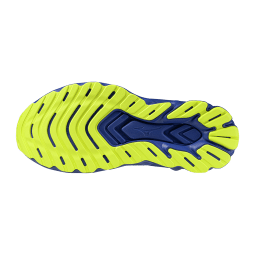 Alternative view of Mizuno Wave Skyrise 7 - Dames - Maat 38.5 - Blauw Geel