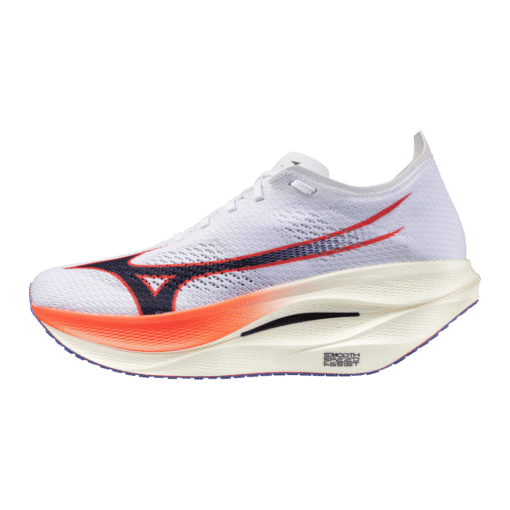 Mizuno Wave Rebellion Pro 3 - Heren - Maat 42 - Wit Rood Zwart